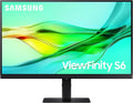SAMSUNG 27 ViewFinity S6 (S60UD) Series QHD High Resolution Computer Monitor 100Hz HDR10 USB-C Built-In LAN Port Daisy Chain Support Easy Setup Height Adjustable Stand LS27D606UANXGO 2024