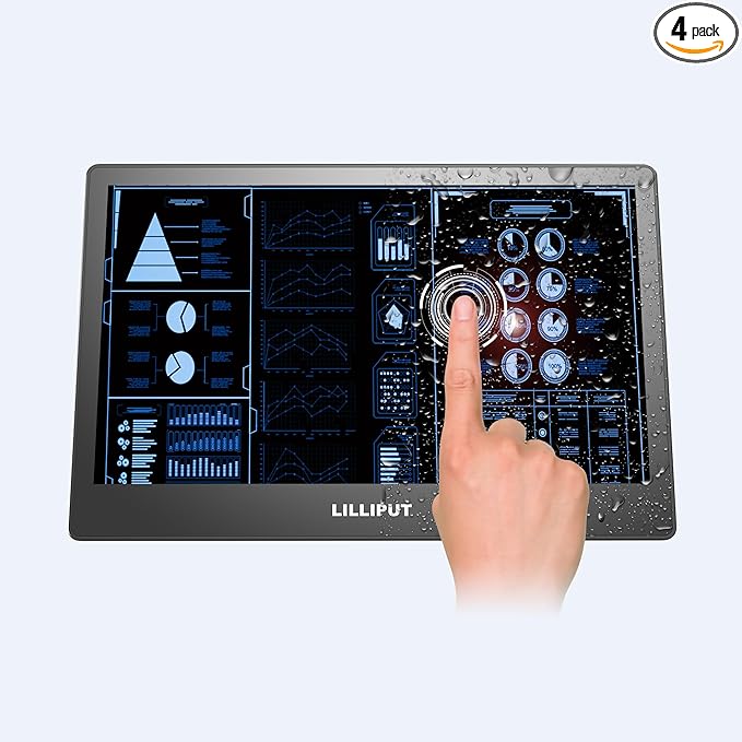 LILLIPUT 13.3 inch FA1330 Series Full Lamination Screen 1920×1080 Industrial-Grade Monitor (FA1330/T- Touch Version)