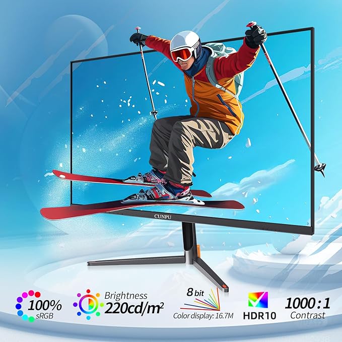 24 Inch Touchscreen Monitor 10 Point Touch FHD 1080P 75Hz IPS Screen 100% SRGB VESA Wall Mountable Tilt Adjustment VGA HDMI USB for PC Laptop Business &amp Work Station Warehouse