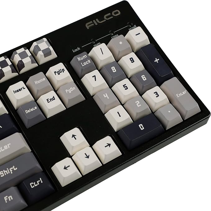 144 Chess Board Keycaps Dye-Sub Thick PBT Cherry Profile Key caps for TKL 61 64 68 75 87 96 104 108 GMMK MX Mechanical Keyboard