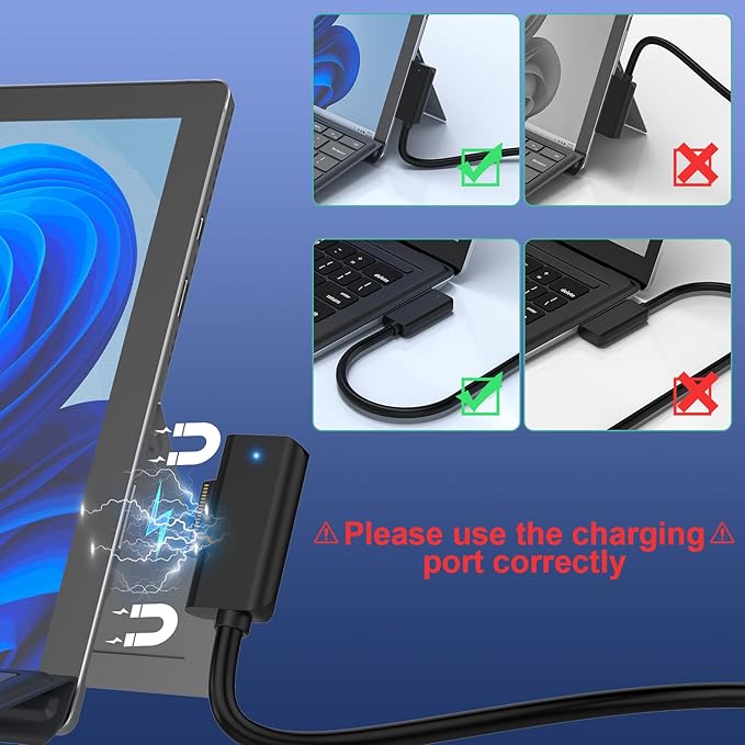 New MS Surface Dock 11-in-1 Surface Docking Station 4K@60HZ HDMI Surface Travel Hub for Surface Pro 11/10/9/8/X/7/6/5/4/3 Surface Laptop 6/5/4/3/2/1 Laptop Go 3/2/1 Surface Book