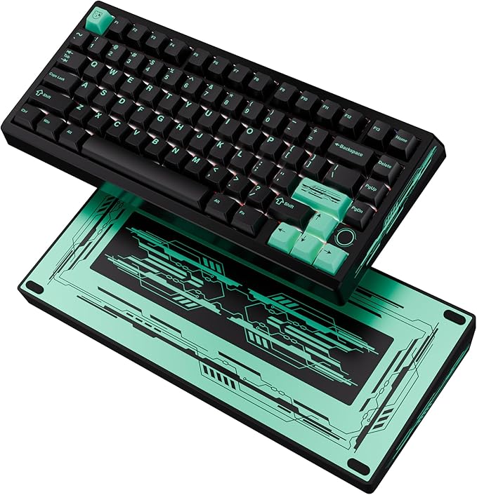 BOOG75 75% Gaming Keyboard with GATERON KS-37B Magnetic Switches Rapid Trigger Toggle Hall Effect Keyboard Hot Swappable Gasket Mount Wired Custom Aluminum HE Key Board for Laptop PC (Black)