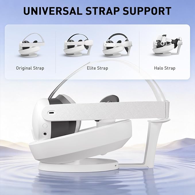 Upgrade Carina D1 Silent Magnetic Charging Dock 27W Compatible with Meta Quest 3