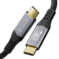 [80Gbps16K240W Thunderbolt 5 CableUSB4 Gen4 for Thunderbolt 416K@60Hz/Dual 8K@60Hz Video 240W for MacBook ProHubDockeGPULaptopsDisplay usbc to usbc Monitor Cable 6.6FT/2m