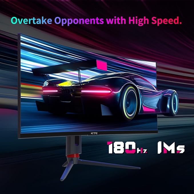 KTC 34'' Curved Ultrawide Gaming Monitor 21:9 3440x1440p 165Hz 1ms 1500R Curved Monitor Freesync G-sync Picture by PicturePIP Height/Tilt/Swivel/Pivot