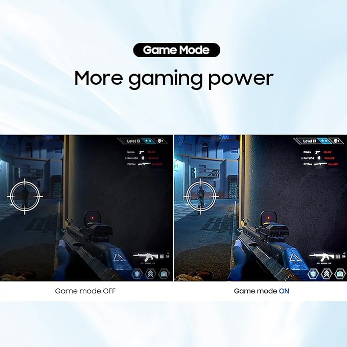 Samsung S3 24 inch IPS LED FHD (1920x1080) Monitor 100Hz Refresh Rate 5ms Eye Care Flicker-Free Game Mode Slim Design HDMI &amp VGA Tilt Adjustment Black
