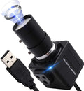 USB Camera 4K Ultra HD Webcam with 5-50mm Varifocal Lens USB Camera High Resolution 3840P Optical Web CameraManual Zoom Conference Webcam Support OPENCV on Mac/Window/Linux