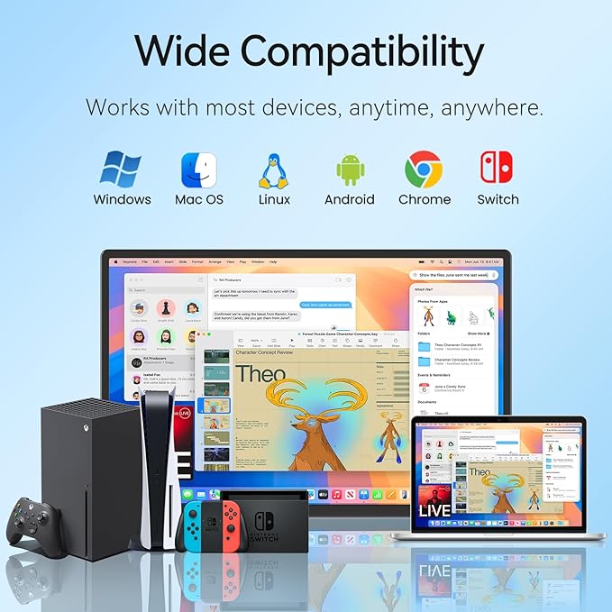 Portable Monitor 16 Inch FHD 1200P Laptop Screen Extender with Detachable Kickstand &amp Speakers Plug&ampPlay USB-C HDMI IPS Travel Monitor for Laptop/Computer/Phone/Windows/Mac/Android/Switch/P