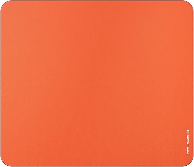 Pulsar - Paraglide XL Esports Level Premium Gaming Mouse Pad - Medium Speed Smooth Glide Stitched Edge 19.3 x 16.5in (XL Orange)
