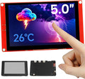 ELECROW ESP32 Display 800×480 5 Inch HMI Basic ESP32 RGB TFT LCD Touch Screen with Acrylic Case 32-Bit LX6 Dual-Core Processor Up to 240MHz Compatible with Arduino LVGL PlatformIO MicroPython