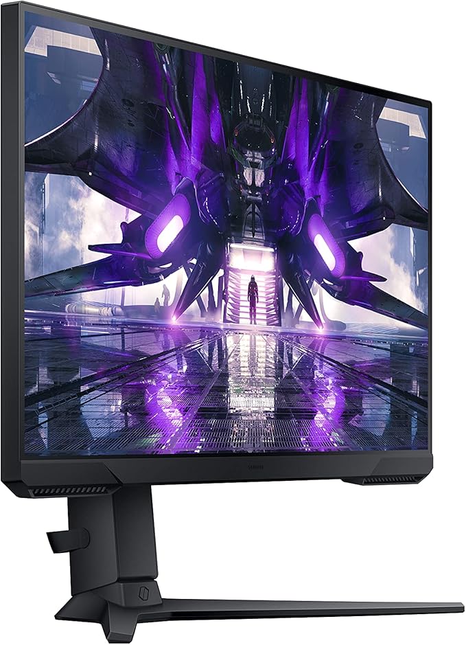 SAMSUNG 27 Odyssey G32A FHD 1ms 165Hz Gaming Monitor with Eye Saver Mode Free-Sync Premium Height Adjustable Screen for Gamer Comfort VESA Mount Capability (LS27AG320NNXZA)