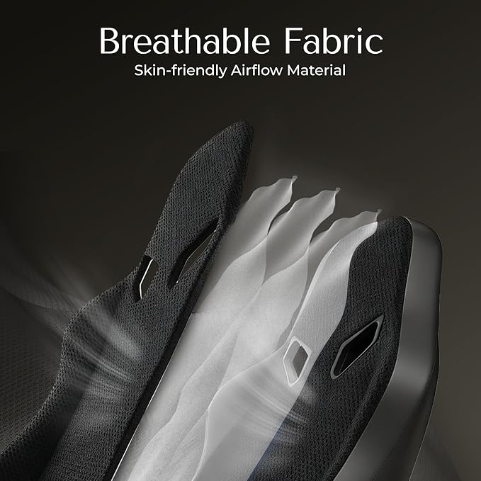 Gaming Chair Fabric with Pocket Spring CustionErgonomic High Back Video Game Chair with Footrest Massage Lumbar Support Comfy Computer Chair for Adults Game Office Black&ampWhite