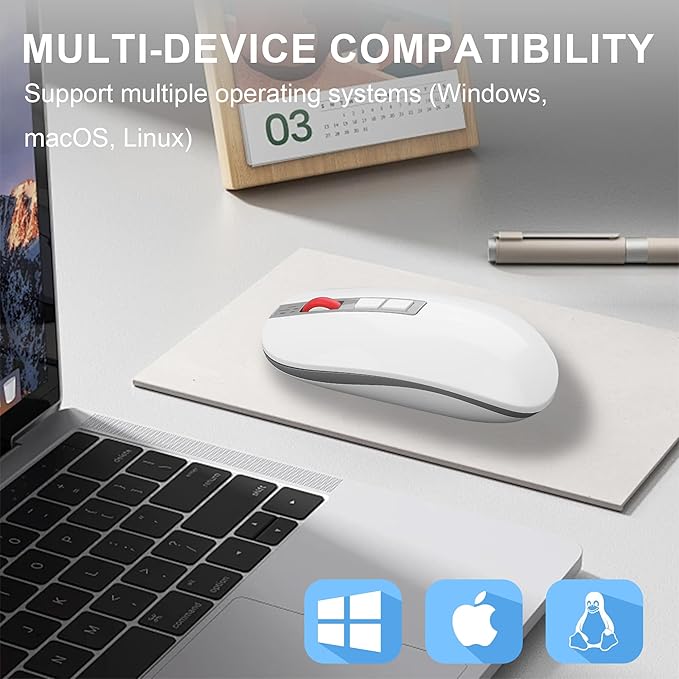 AI Smart Voice Mouse 2-Mode Bluetooth and 2.4G Wireless with Real-Time Translation &amp Document to Excel Conversion Ergonomic Office Mouse for Laptop PC Mac Business Professionals