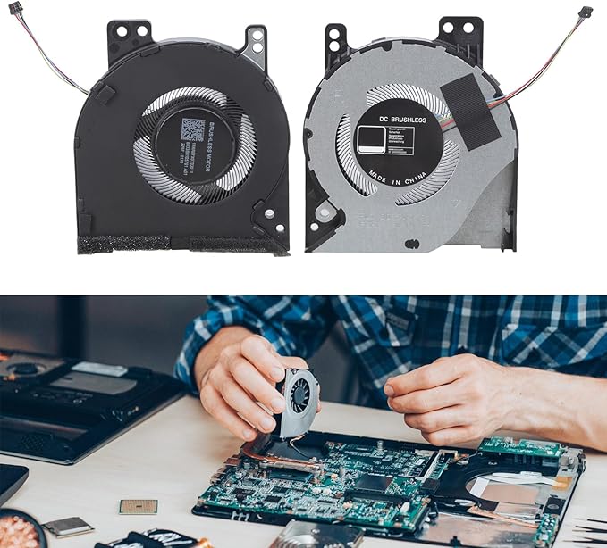 Metal Laptop Cooling Fan Heat Dissipation For Z13 X GZ301Z CPU GPU Fan