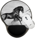 MSD Mousepad Wrist Rest Protected Mouse Pads Mat with Wrist Support horses in summer IMAGE ID 13274988