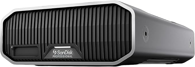 SanDisk Professional 6TB G-Drive Project Thunderbolt 3 External Hard Drive Bundle with PRO-Blade SSD Mag 1TB (2 Items)