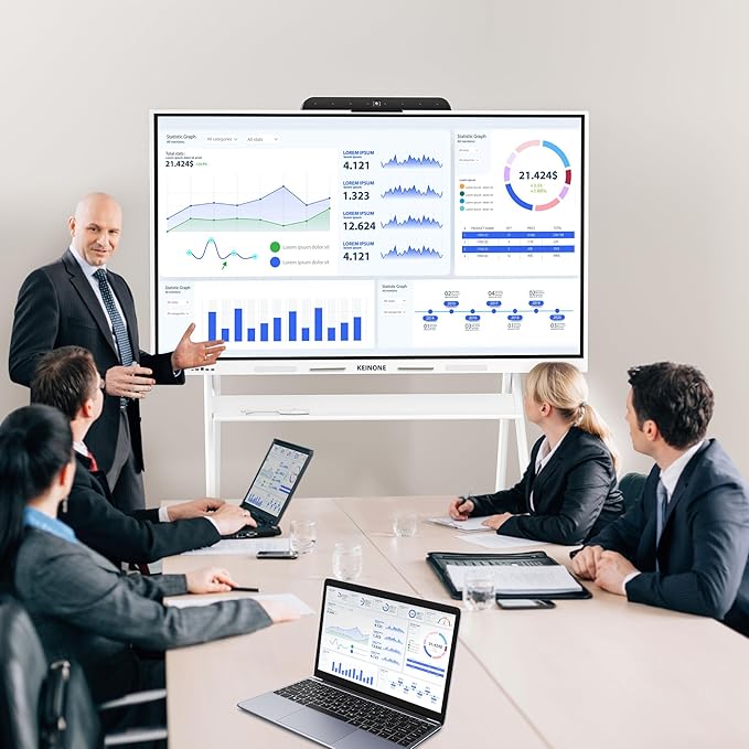 USB Video Conference Camera 90° Wide Angle Microphone Speaker Auto Framing Perfect for Group Meetings Microsoft Teams &amp Zoom