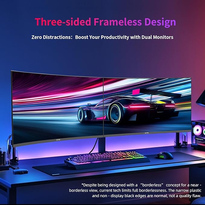 KTC 32Inch 240Hz Curved Gaming Monitor 1000R VA QHD(2560x1440p) 4000:1 Contrast Support FreeSync GSync HDMI2.0(144hz)/DP1.4(240hz)/Earphone Tilt Xbox PS5 Switch 2K Computer Monitor for Gamer