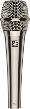 SE ELECTRONICS V7 Nickel Dynamic Supercardioid Handheld Microphone Nickel