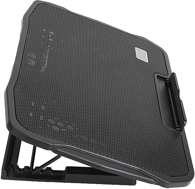 aqxreight Laptop Cooling Pad USB Powered Wind Speed Ergonomic Gaming Notebook Cooler Skid Computer Mat