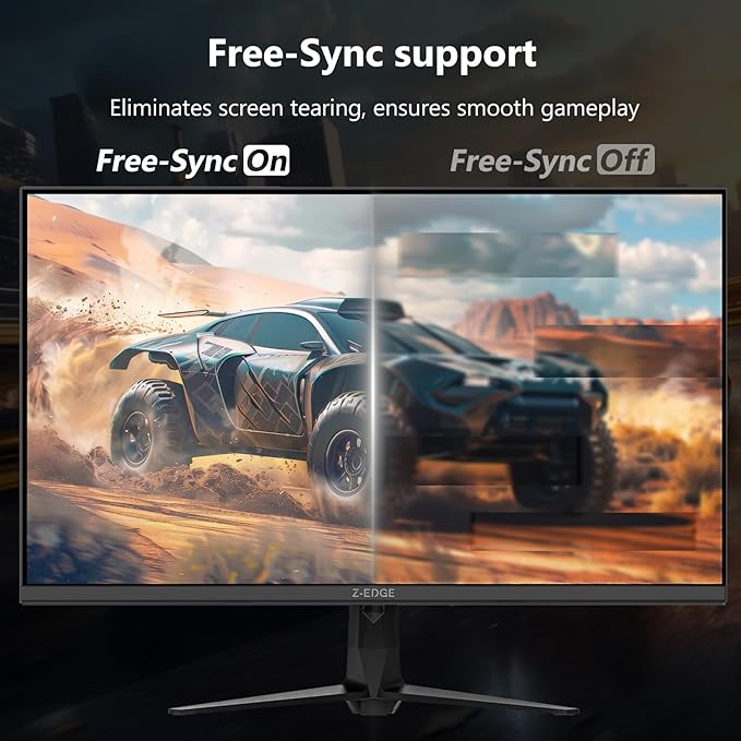 4K Monitor Z-Edge 27 inch IPS Monitor UHD 3840x2160 IPS Computer Monitor 450 cd/m² 160Hz Refresh Rate 1ms Response Time G274K Ultra-Thin Bezel