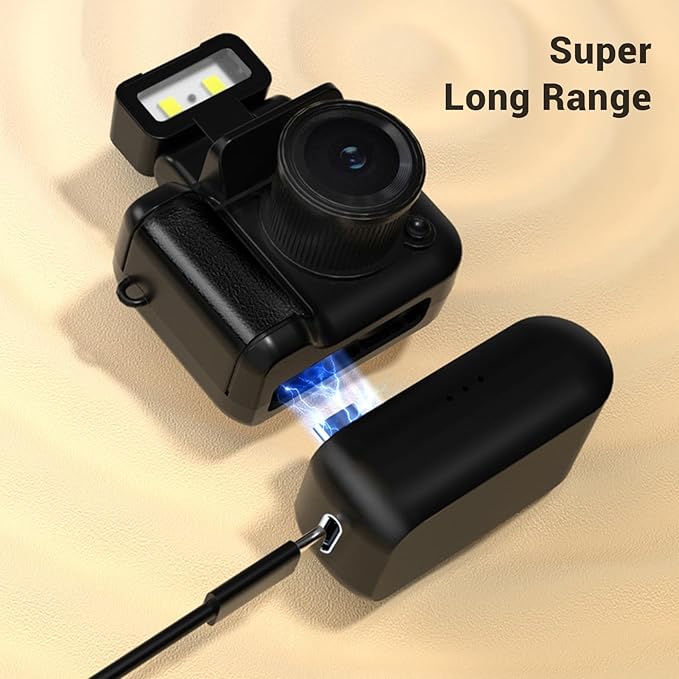 Greensen Pocket Size 2MP Camera 1080P Resolution 600 Mins Battery Flashlight Micro Video Camcorder for Daily Use Special Events