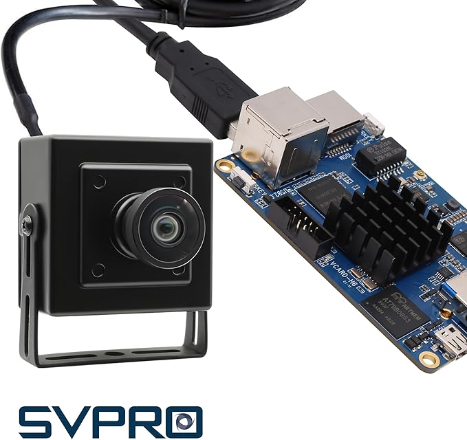 SVPRO 5MP 30FPS USB Camera Wide Angle Video Camera for ComputerIMX335 Sensor High Resolution Small USB Security Camera for 3D PrinterLaser EngraverMachine Vision