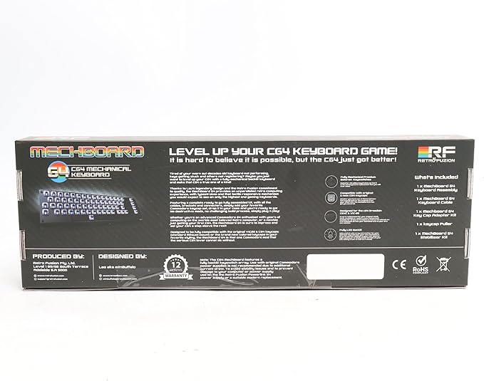 Mechboard 64 Backlit Mechanical Keyboard for Commodore 64