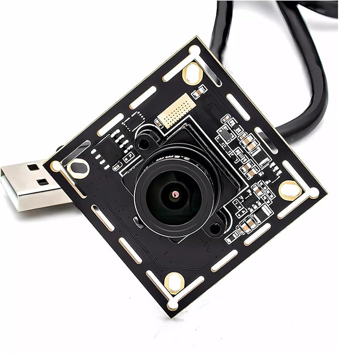 Global Shutter USB Camera Module 1080P 90FPS AR0234 Board with 2mm 108 Wide Angle View M12 Lens High Frame Rate Camera