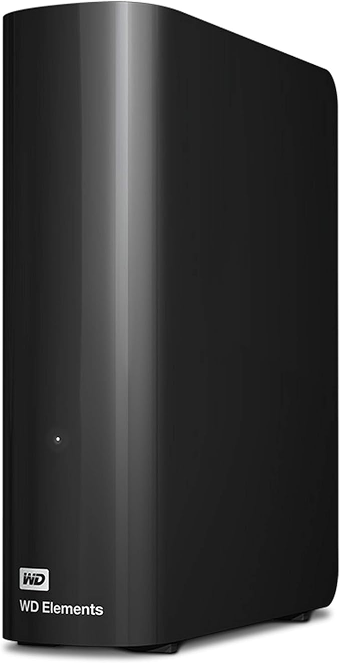WD 6 TB Elements Desktop External Hard Drive - USB 3.0 Black