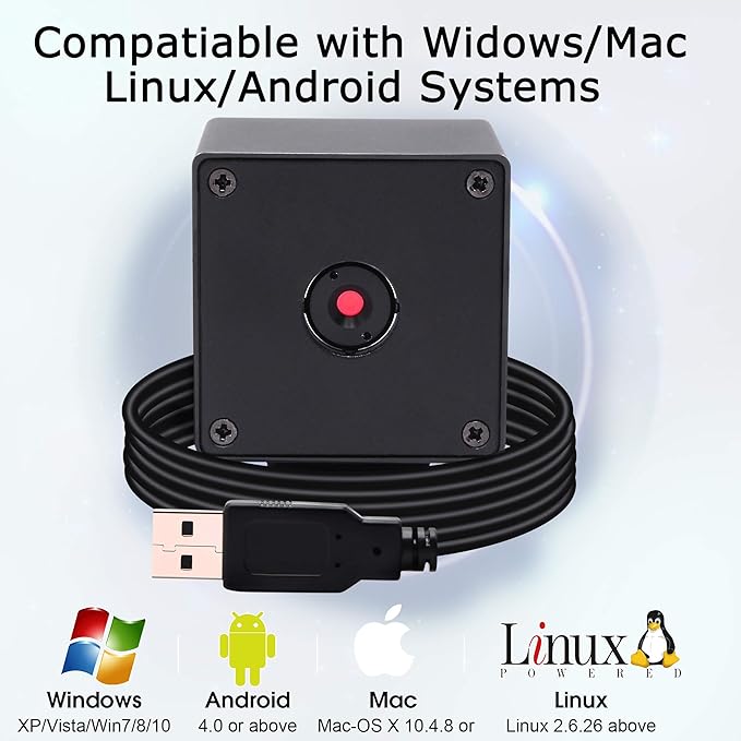 SVPRO 5MP Autofocus USB Camera Module with Box High Definition 2592x1944 Mahine Vision CMOS OV5640 Industrial Camera