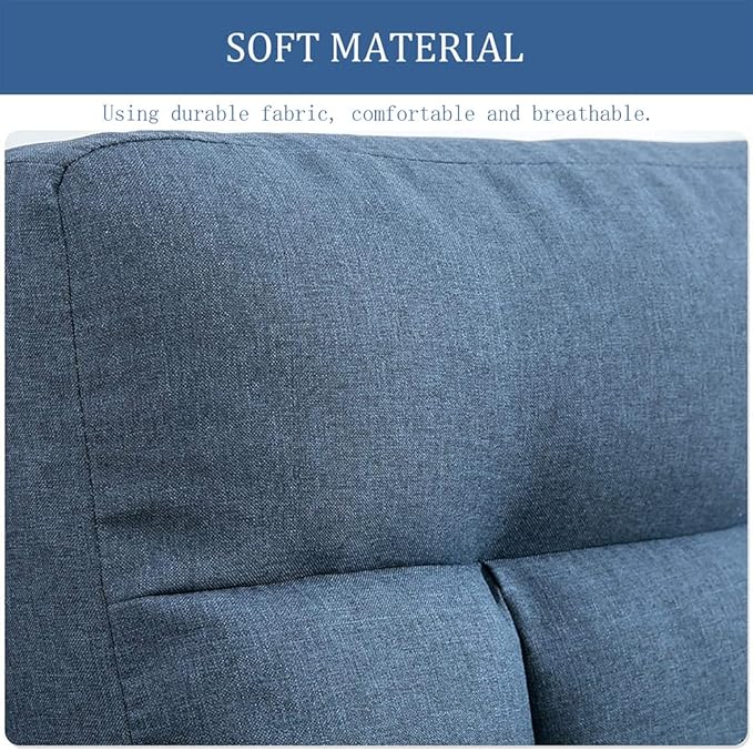 42 Position Adjustable Floor Chair Chaise Lounge Indoor Folding Lazy Sofa with Armrests and a Pillow Padded Adults Gaming Chairs for Living Room Bedroom Factory Price