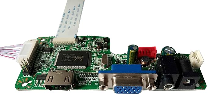 RTD2556 V3.0 HDMI VGA LCD Controller Board Kit for B156HAN01.1 B156HAN01.2 B156HTN03.0 11.6'' 13.3'' 14'' 15.6'' 1920x1080 30Pins eDP LCD Screen