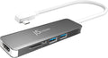 j5create 5 in 1 Compact USB-C Hub Type C Adapter with 4K HDMI 2 USB 3.0 Ports SD and microSD Card Reader for MacBook Pro MacBook Air XPS Chromebook and Other USB C Windows Laptops (JCD372)