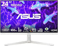 ASUS 24 Inch 1080P Business Monitor Full HD IPS Display 100Hz Refresh Rate 1ms MPRT Eye Care Built-in Nano-ion Generator SmoothMotion Adaptive Sync HDMI x2 Height and Tilt Adjustable White