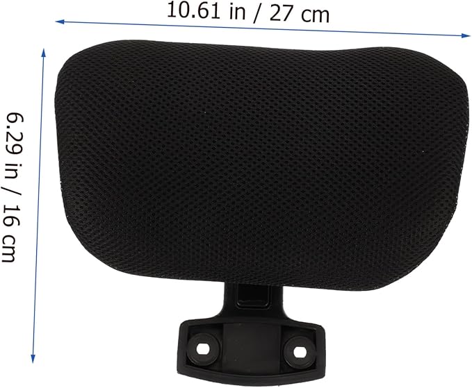 Garneck Office Chair Headrest Retrofit Accessory Adjustable Pillow for High Back Office Chair Neck Protection