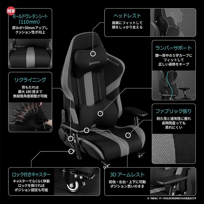Bauhutte GX-550-RD Gaming Chair Red