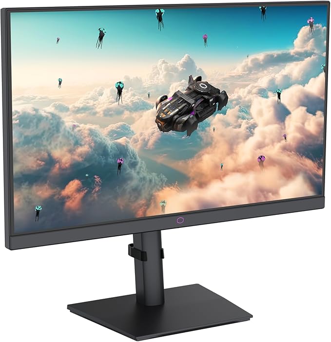 Cooler Master GM2711S 27” WQHD 2560 x 1440 Ultra-Speed IPS Gaming Monitor | Up to 180Hz | Up to 0.5ms | Adaptive Sync AMD|Nvidia | HDR Support | DP1.4 * 1 | HDMI2.0 * 2