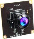 Magnolia Global Shutter USB Camera Module 2MP 90fps High Speed UVC Camera with Wide Angle 200 Degree Fisheye Lens AR0234 Lightburn Webcam Compatible with Windows/Linux/Android and Mac OS