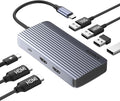 Anker 7-in-1 USB-C Hub Dual Monitor USB C Docking Station Dual HDMI Display 85W Max Output 10Gbps Data Transfers for Dell XPS ThinkPad T14 Gen2 and More