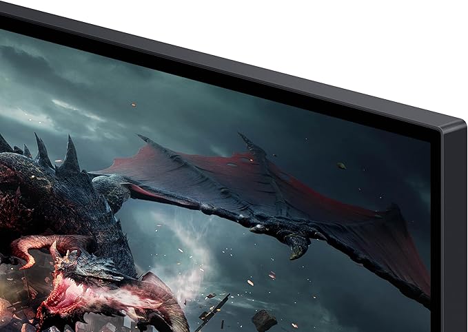 SAMSUNG 32-Inch Odyssey G50D Series QHD Fast IPS G-Sync Compatible Gaming Monitor 1ms VESA DisplayHDR 400 180Hz AMD FreeSync Adjustable Stand Eye Saver Mode LS32DG502ENXZA 2024
