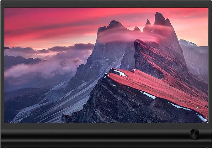 Laptop Screen Extender 15.6inch 1080P Double Attachment Extended Portable Monitor for USB C Extension