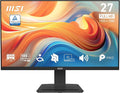 msi PRO MP273 E14A 27-inch IPS 1920 x 1080 (FHD) Gaming Office Monitor 144Hz Free-Sync HDMI DisplayPort VGA Port VESA Mountable Tilt Speaker 4-Side Slim Bezel 1ms Black