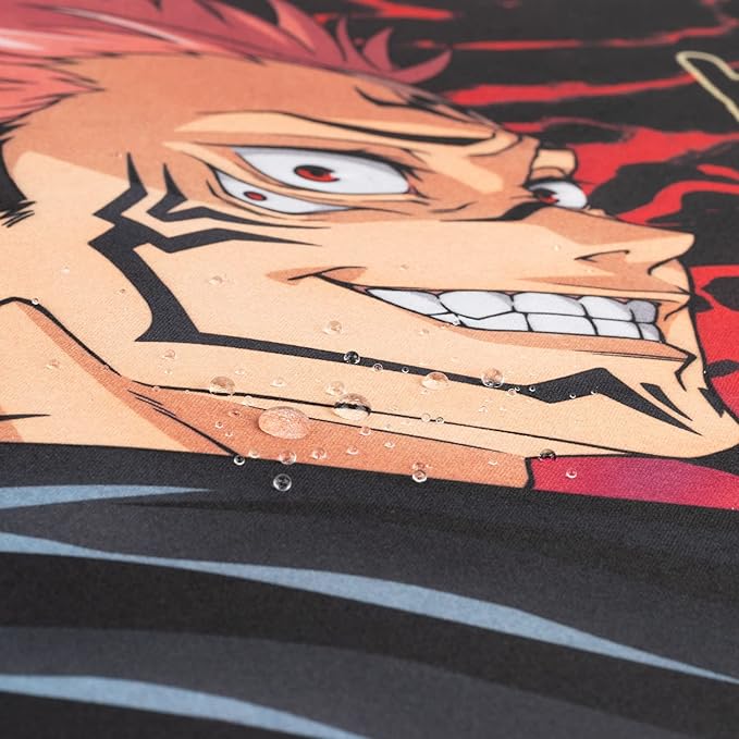 Grupo Erik XXL Mouse Pad - Jujutsu Kaisen Gifts | Gaming Desk Mat 31.5 x 13.8 inches Non-Slip Rubber Mat Keyboard &amp Mouse Mat Large | Gaming Gifts Gamer
