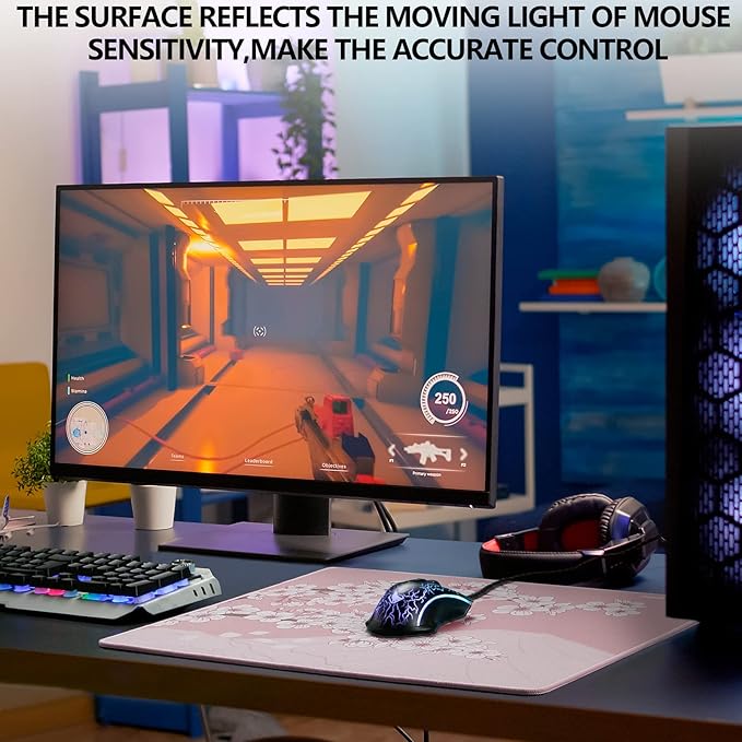 X-Raypad Aqua Control 2 Gaming Mouse Pad Ultra-High Precision Mouse Pad with Perfect Speed and Control Capability Consistent X and Y Glide Designed for Fps Players with Low DPI Requirements