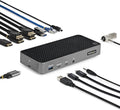 StarTech.com USB-C Triple Monitor Docking Station for MacBook Pro / Air M1 M2 M3 M4 &amp Windows Universal 4K HDMI DP Dock Thunderbolt Compatible 100W Laptop Charging (116N-USBC-DOCK)
