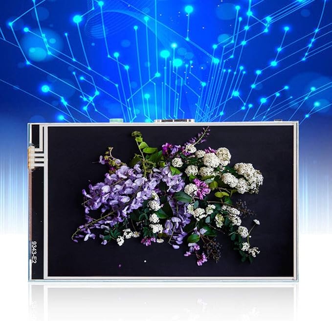 4 inch LCD Display DC 5V IPS HD Display Screen HDMI Display 4-Inch Screen Resistive Touch for Raspberry Pi