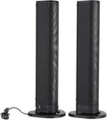 Yunseity Speaker Kit 40W Subwoofer 3D Stereo Home Cordless Speaker Soundbar Speakers for TV Computer with 4 Drivers DSP Technology 3D Sound 8-10m