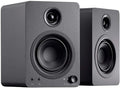 Monoprice 60-Watt Multimedia Desktop Powered Speakers - Class AB Bluetooth 5.0 4 Inch Woofer 0.75 Inch Tweeter For Home Office Gaming or Entertainment Setup