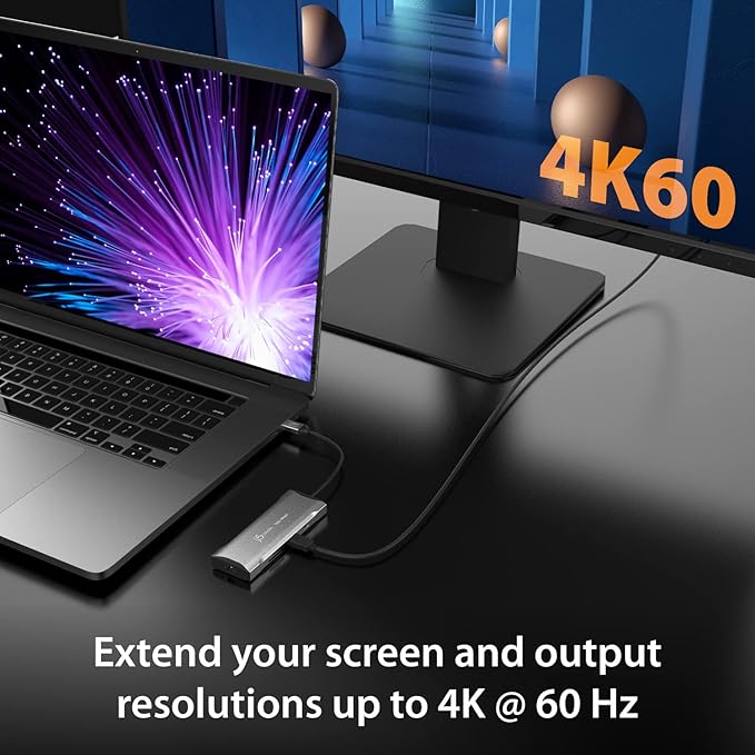 j5create Laptop Docking Station 9-in-1 4K60Hz HDMI USB-C 10Gbps 2 USB-A 10Gbps 100W PD with USB-C 5Gbps Ethernet SD 4.0 Card Reader for MacBook XPS Surface Pro (JCD393)